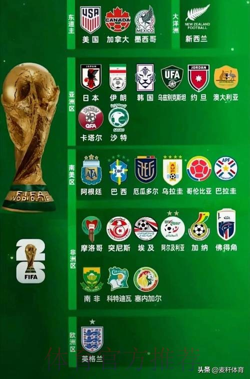 2026世界杯参赛球队分析